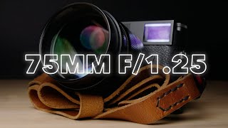 7Artisans 75mm f125 Noctilux Review  Leica M Mount [upl. by Roehm]