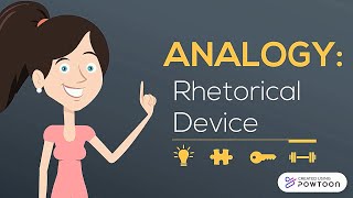 Analogy Rhetorical Device [upl. by Aisatal193]