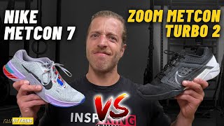 Nike Metcon 7 Vs Nike Zoom Metcon Turbo 2  KEY DIFFERENCES [upl. by Harriett]