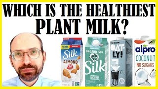 What Is The Healthiest Plant Milk [upl. by Enylhsa]