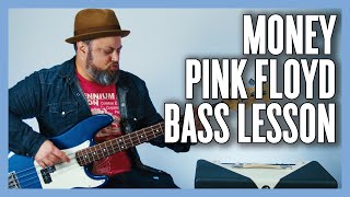 Pink Floyd Money Bass Lesson  Tutorial [upl. by Peh116]