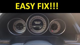 Auxiliary Battery Malfunction FIX Mercedes Benz E W212 [upl. by Wenonah753]