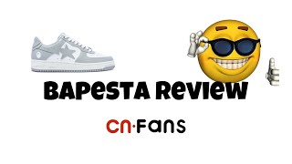 cnfans bapesta review [upl. by Annaert]