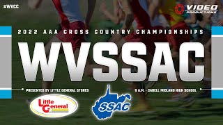 2022 WVSSAC AAA CROSS COUNTRY CHAMPIONSHIPS [upl. by Sension826]