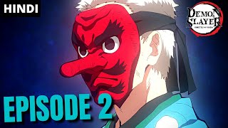 Demon Slayer Episode 2 Explained in Hindi  Demon Slayer Season 1 ep2 [upl. by Thamora]