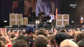 Bring Me The Horizon  Chelsea Smile Jona climbs up stage  Live  RAR 2011 [upl. by Halik913]