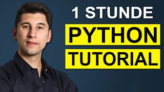 Python Tutorial Deutsch Lerne Python in einer Stunde [upl. by Prosperus]