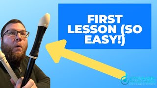 How To Play Alto Recorder EASY First Lesson [upl. by Lodmilla]