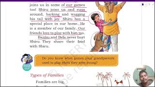 Family and Friends CHAPTER1 EVS CLASS 3RD HINDI EXPLANATION PART4 [upl. by Yedoc623]