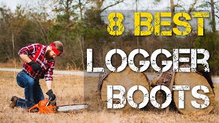 8 Best Logger Boots For Men [upl. by Kemeny458]