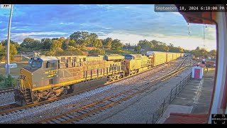 Bridgeport AL Depot Museum RailCam [upl. by Aitetel]