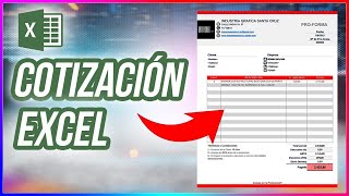 Formato de cotización o Proforma  Plantilla en Excel Descarga Gratis 👥 FREE QUOTE TEMPLATE [upl. by Patrizia358]