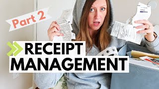 Receipt Management for Bookkeepers Part 2 [upl. by Nathalie]