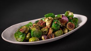 BalsamicRoasted Brussels Sprouts [upl. by Bryce433]