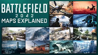 Battlefield 2042  All Maps Explained [upl. by Elpmid]