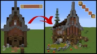 Minecraft Build School Diagonal Houses [upl. by Yenruoj]