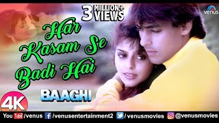 Har Kasam Se Badi Hai  4K Video  Salman Khan  Kavita Krishnamurthy  Baaghi  90s Best Love Song [upl. by Ellesor699]