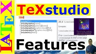 Features of TeXstudio LaTeX Basic Tutorial32 [upl. by Betta]