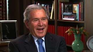 George W Bush on his dads brush with LBJs salty humor [upl. by Yelnats]