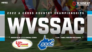 2022 WVSSAC A CROSS COUNTRY CHAMPIONSHIPS [upl. by Ennayhs]