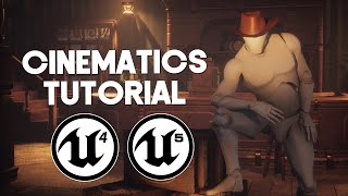 Unreal Engine 5  How To Create Cinematics in Sequencer Tutorial [upl. by Ecinert]