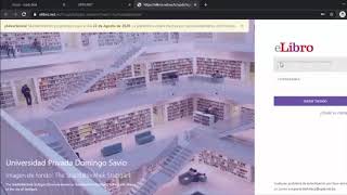 Tutorial como ingresar a la plataforma ELibro [upl. by Retswerb]