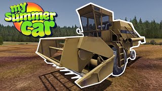 Kombajn i NAJGORSZA MISJA w grze 😡 My Summer Car 132 [upl. by Nanci]