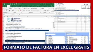 Factura Automatizada Con Macros y ListBox VBA en Excel GRATIS âœ… DESCARGA FACTURA con Macros VBA [upl. by Dukie72]