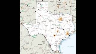 map of Texas [upl. by Matronna]