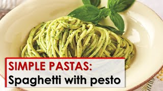 Spaghetti with Basil Pistachio Pesto [upl. by Baptist444]