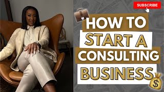 How To Start an ONLINE Consulting Business Under 500 or With NO MONEY  EllieTalksMoneyTourcom [upl. by Seluj]