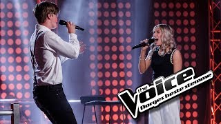 Ingeborg Walther vs Elias Grimstad Salbu  Like Im Gonna Lose You  The Voice Norge 2017  Duell [upl. by Wald775]