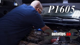 Fixing P1605 engine code [upl. by Yddet977]