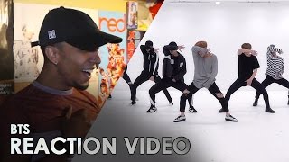 BTS  BLOOD SWEAT amp TEARS  DANCE PRACTICE  REACTION VIDEO [upl. by Maia]