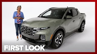 2022 Hyundai Santa Cruz Full walkthrough all features explained [upl. by Etteyniv285]