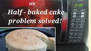 How to bake a cake in IFB Oven23BC4 Temperature settings exact measurements explained  KR 103 [upl. by Sall]