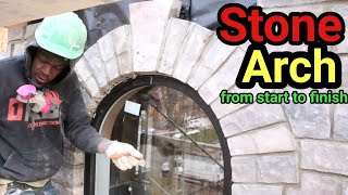 How To Build A Stone Arch From Start To Finish [upl. by Sugihara]