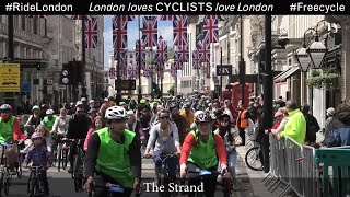 FreeCycle RideLondon Festival 2022 [upl. by Ivey63]