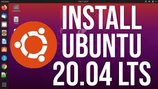 How To Install Ubuntu 2004 LTS Focal Fossa [upl. by Occer845]