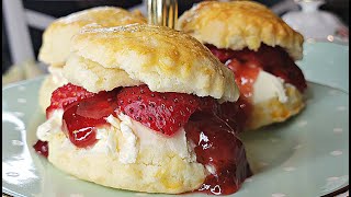 SCONES  How To Make Scones  Afternoon Tea Scones [upl. by Anelad291]