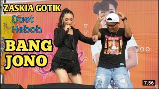 🔴🎥BANG JONO DIGOYANG ZASKIA GOTIK  RIBUAN PENONTON TERIAK HISTERIS [upl. by Ahselaf]