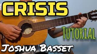 Crisis Joshua Bassett  Guitar  Tutorial [upl. by Vani]