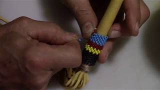 How to Bead Native American Peyote Stitch [upl. by Olivero215]