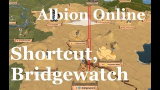 Albion Online  Caerleon to Bridgewatch fast almost safely [upl. by Assennev457]