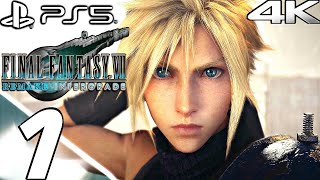 FINAL FANTASY VII REMAKE INTERGRADE PS5 Gameplay Walkthrough Part 1 4K 60FPS No Commentary [upl. by Esahc]