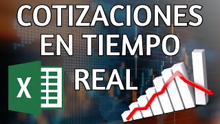 💥 COTIZACIONES en EXCEL en TIEMPO REAL 💥  Crear CARTERA de INVERSIÓN [upl. by Elime]