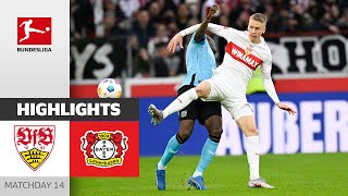 Fight for a draw  VfB Stuttgart  Bayer 04 Leverkusen 11  Highlights  MD 14 – Bundesliga 2324 [upl. by Swann]