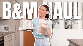 HUGE BampM HAUL 2024  HOMEWARE CLEANING ORGANISATION IDEAS [upl. by Nednyl]