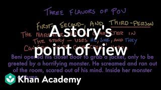 A storys point of view  Reading  Khan Academy [upl. by Adnuhsed]