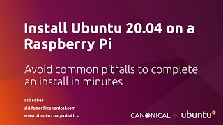 Install Ubuntu 2004 on a Raspberry Pi [upl. by Benedetto]